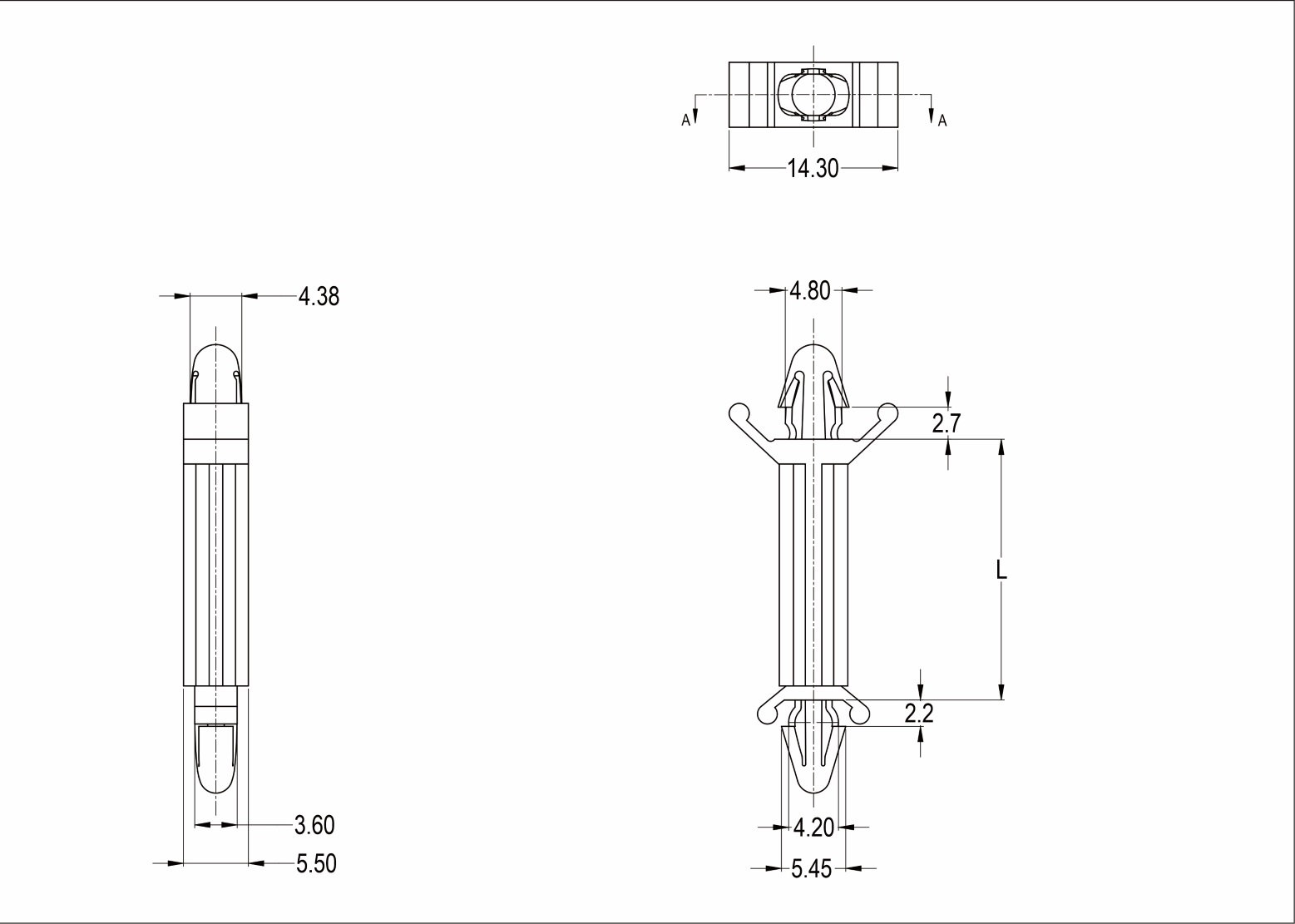 PCB Standoff CS-1422